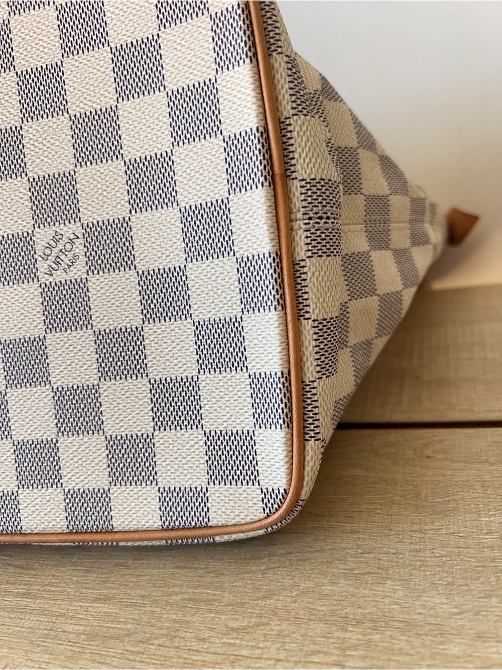 LOUIS VUITTON Damier Azur Saleya MM - Picture 13 of 16
